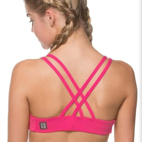 Jolyn Fendrick Swim Suit Top, Pale Pink - Picture 2 of 8